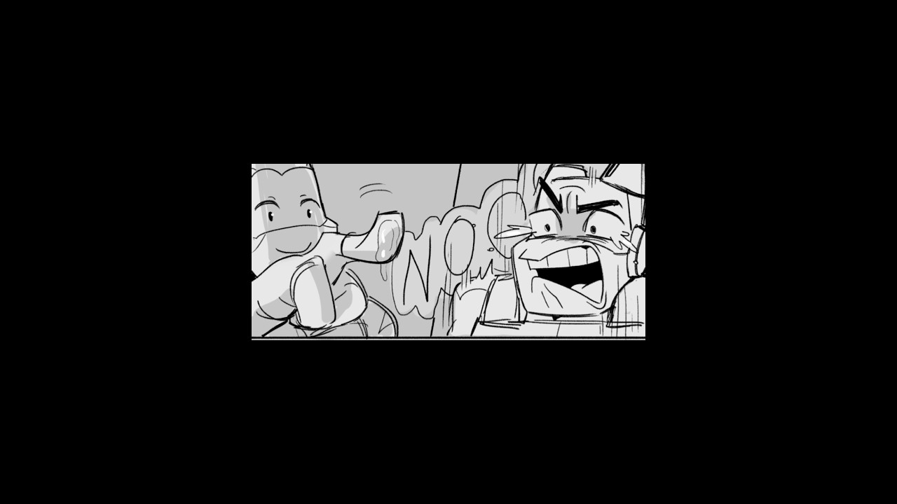 Slobbery finger || rottmnt comic || voice acting || SuperMay || by rufwoof on tumblr ||