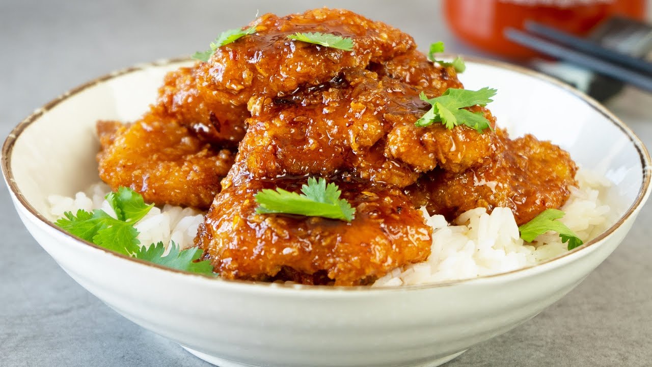 Honey Sriracha Chicken Recipe