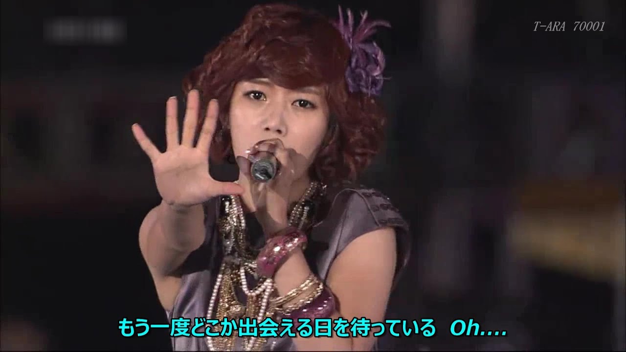 T - ARA　T. T. L 「Time To Love」Japanese Ver (Live compilation) 日本語歌詞