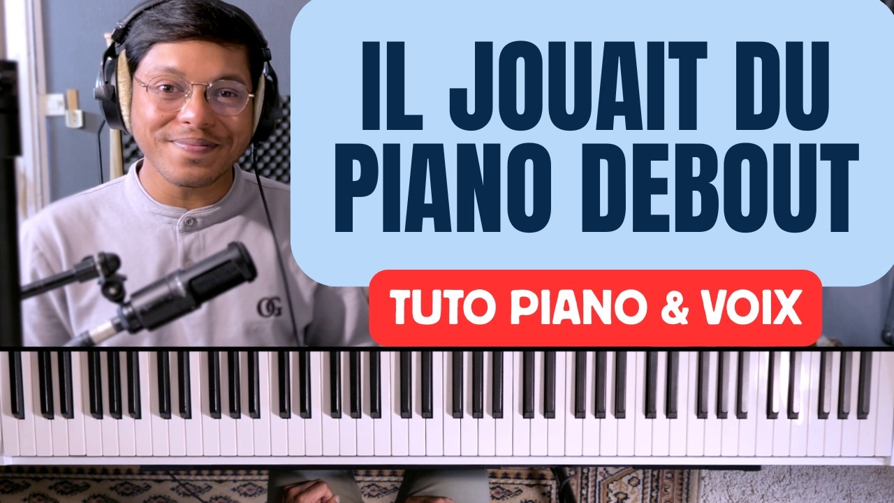 PIANO FACILE // FRANCE GALL - IL JOUAIT DU PIANO DEBOUT