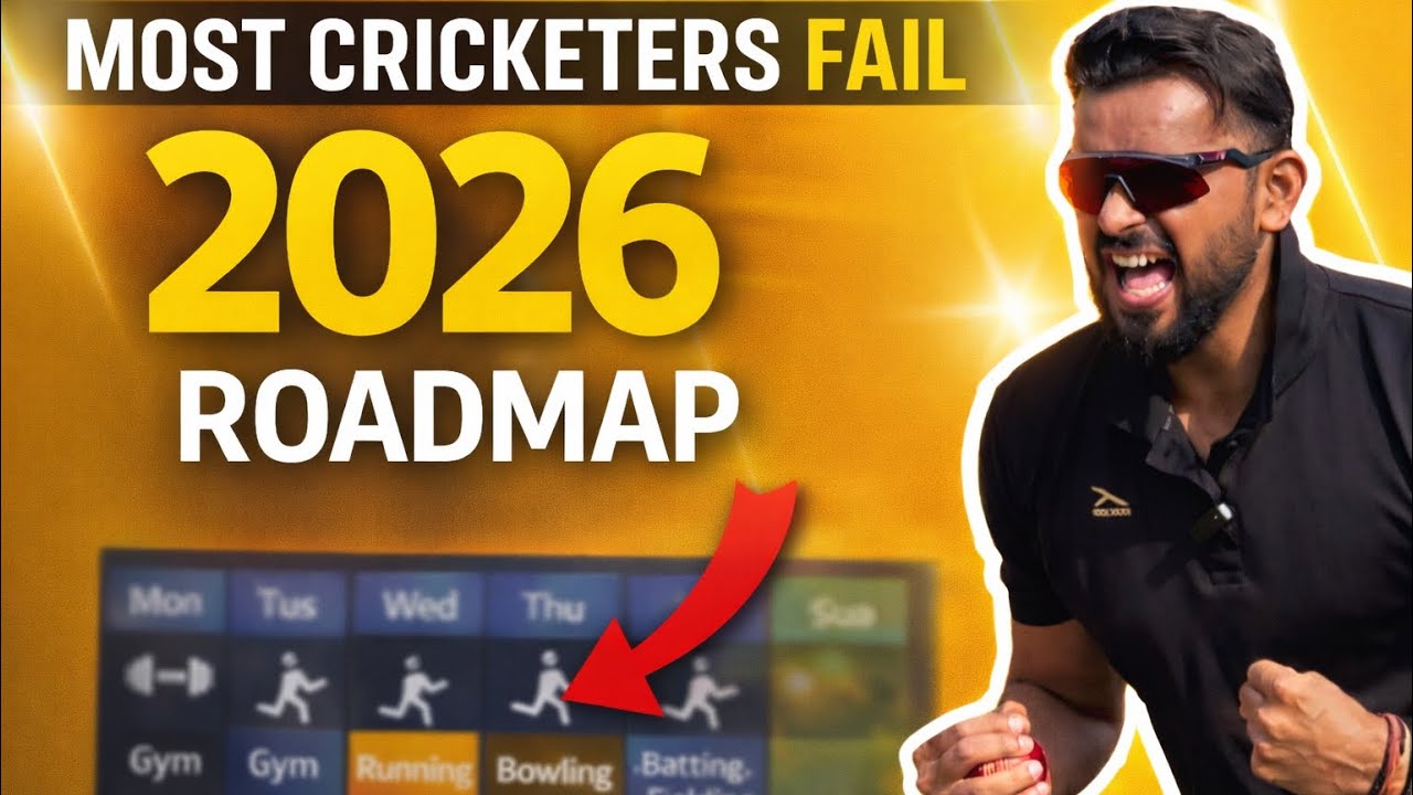 The ONLY Cricket Roadmap You Need for 2026 | Selection-Focused Training | Cricket Tips