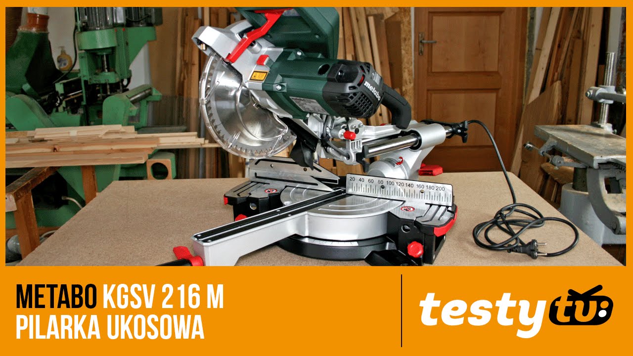 Metabo: KGSV 216 M  - pilarka ukosowa