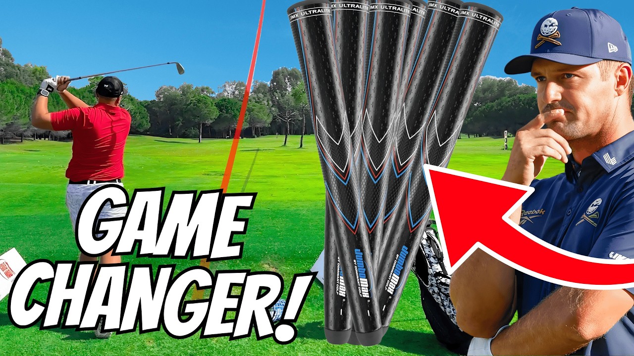 I Gave Bryson's JUMBOMAX Grips To A MID HANDICAPPER - HUGE RESULTS!