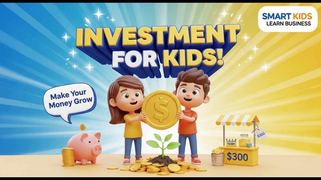 Investment for Kids | Smart Kids Learn Business