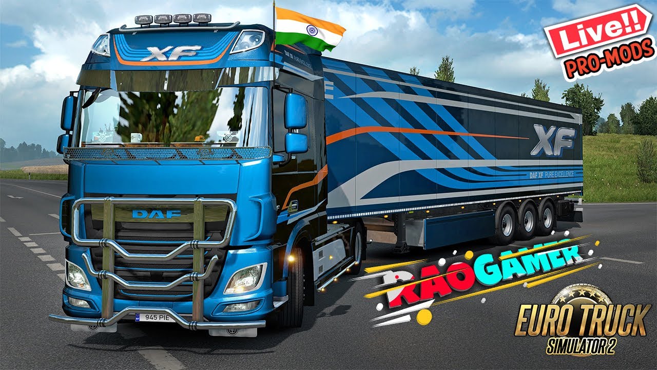 Indian Truck Driver in ETS2 | Live Stream | Going to DEATH ROAD! Join Live