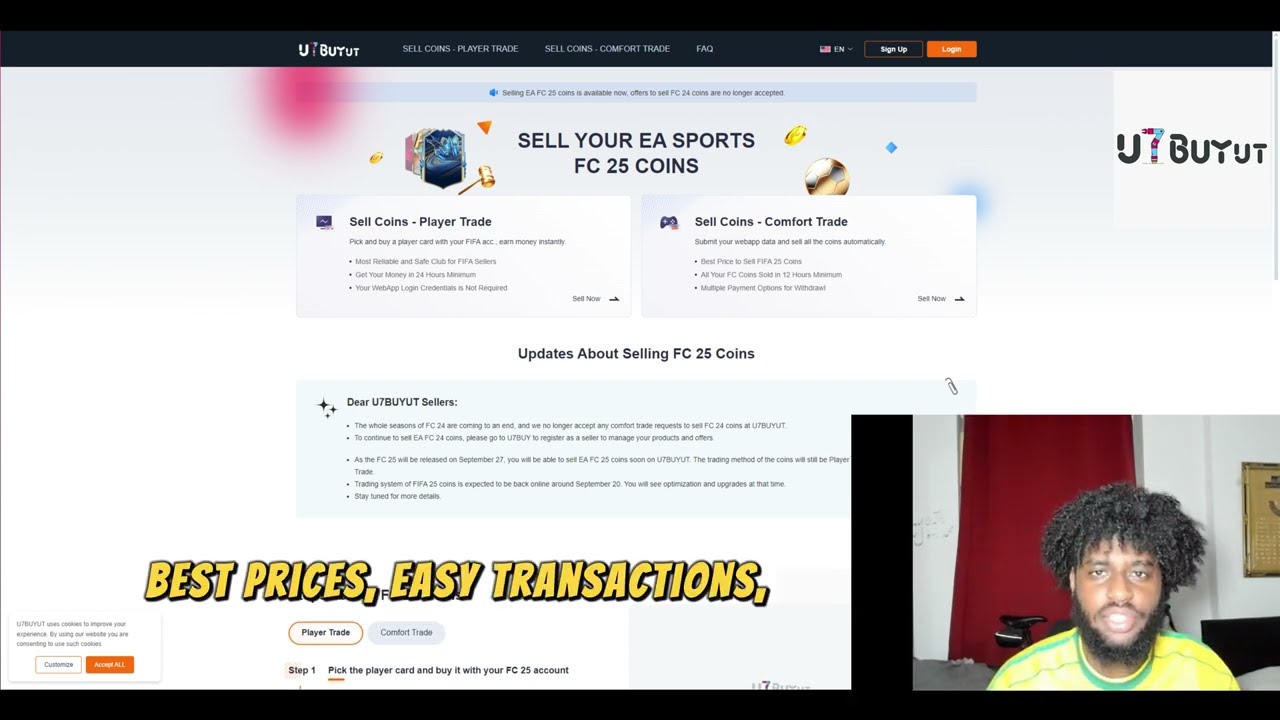 SELL FC 25 COINS TO U7BUYUT EASILY#fc25 #fifa25