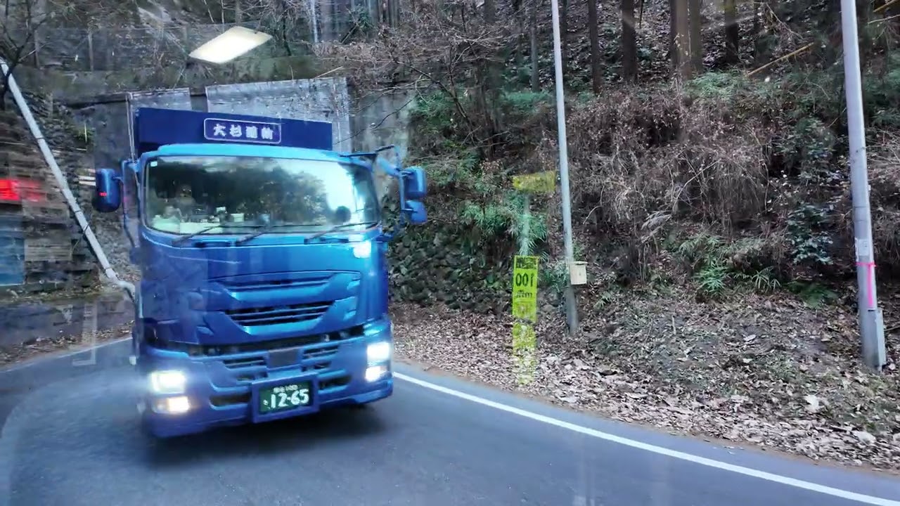【車窓】秩父・三峰口駅からバス旅｜小鹿野町営バス 日向大谷・三峰口線｜小森へ｜2026.1.31 / Local Bus from Mitsumineguchi St.