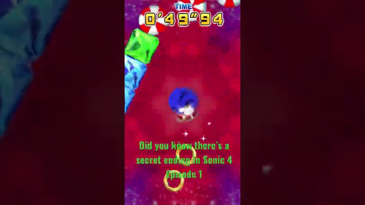 Secret Ending In Sonic 4 Episode 1 - REAL
