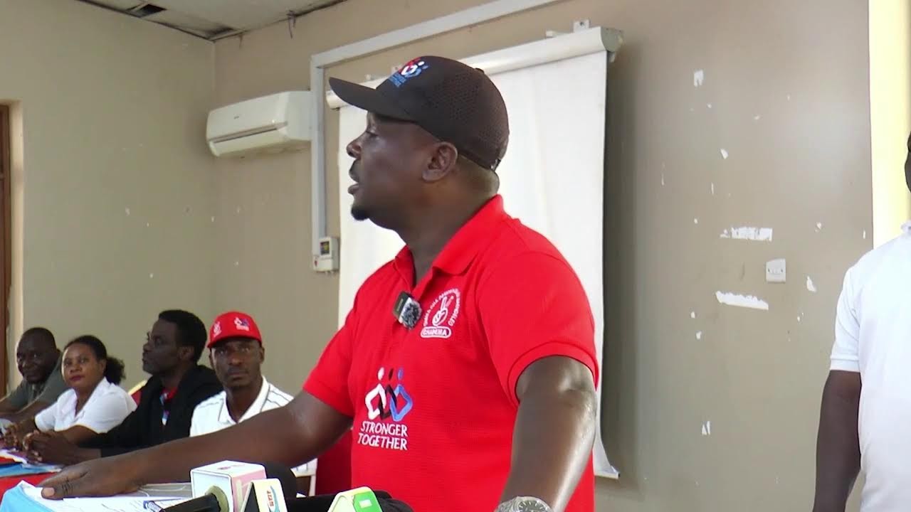 Live; Mhe. John Heche anazungumza waandishi wa habari.