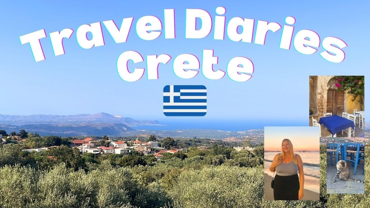 a sunny holiday in Chania | Crete vlog 🇬🇷 🤍