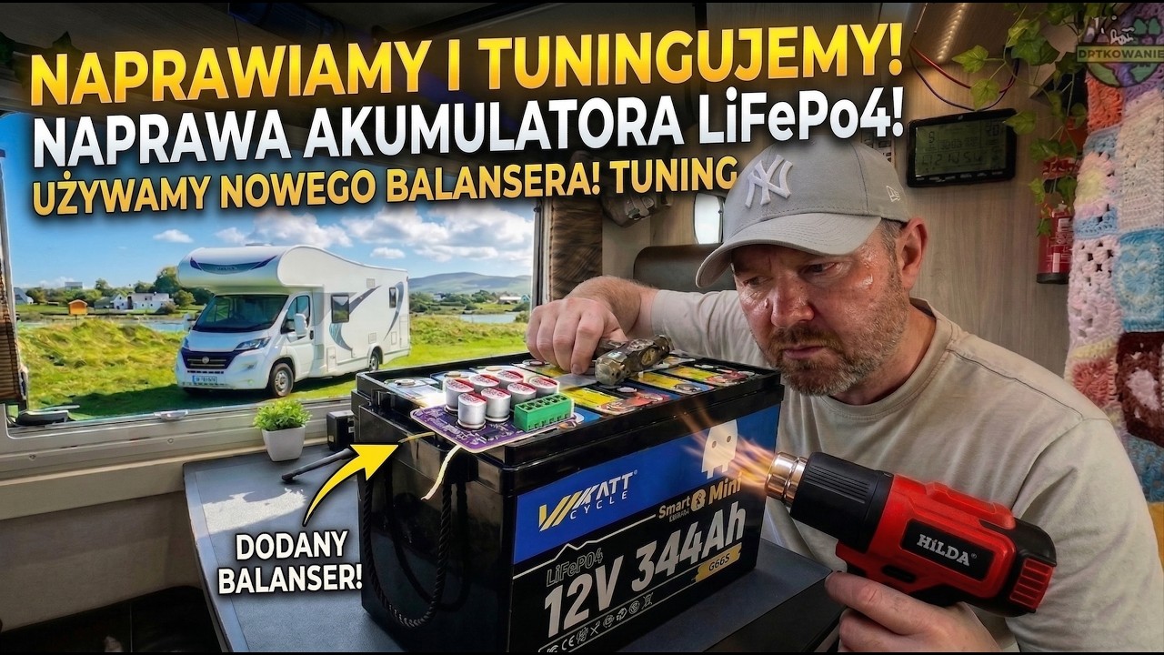 🔧 Martwy LiFePO4 ożył?! Naprawa WattCycle 314Ah Mini - SZOKUJĄCO PROSTE!