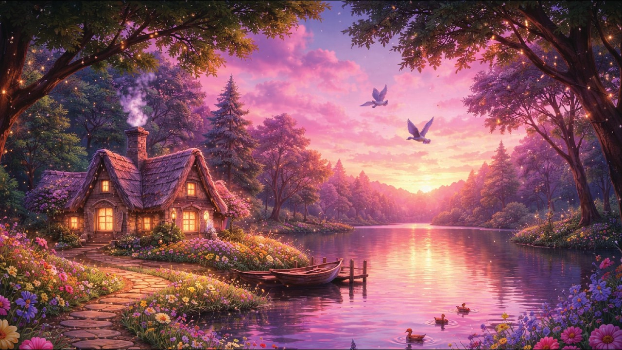 pov: you found a secret cottage in a fairytale dreamscape