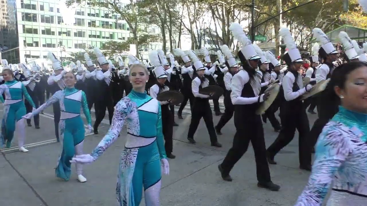Macys Thanksgiving Day Parade~NYC~2022~Vandegrift HS Marching Band, Austin TX~NYCParadelife