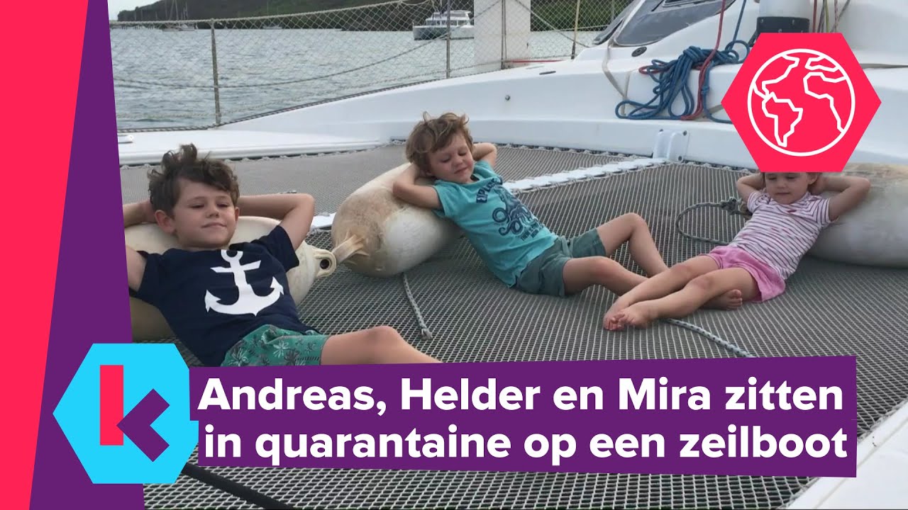 de familie hun wereldreis is onderbroken door corona