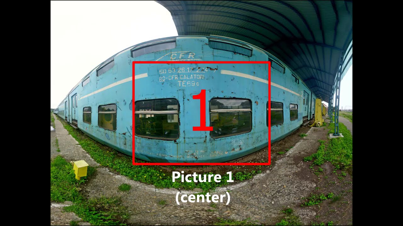 How to manually create a panoramic image using multiple photos? (Microsoft ICE)