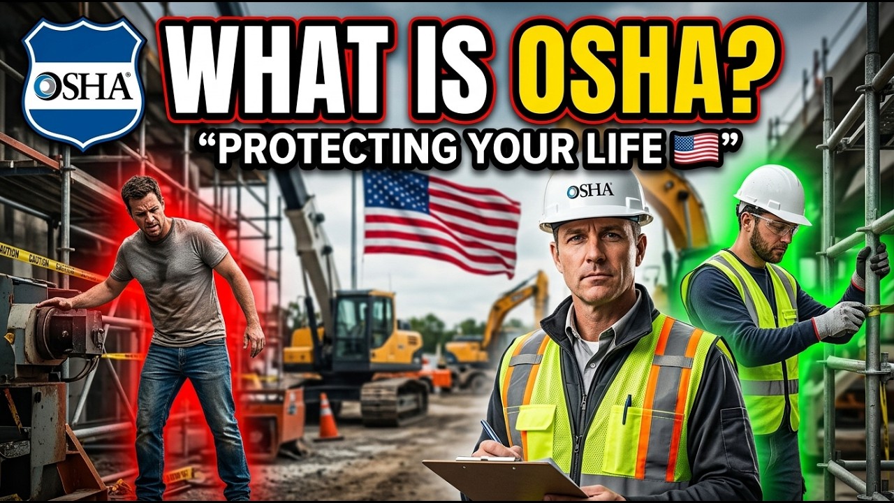 What is OSHA? OSHA Explained in 5 Minutes | Worker Rights, Laws & Safety #osha