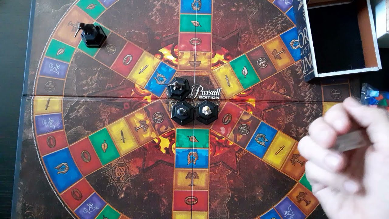 Solo Lord of the Rings Trivial Pursuit