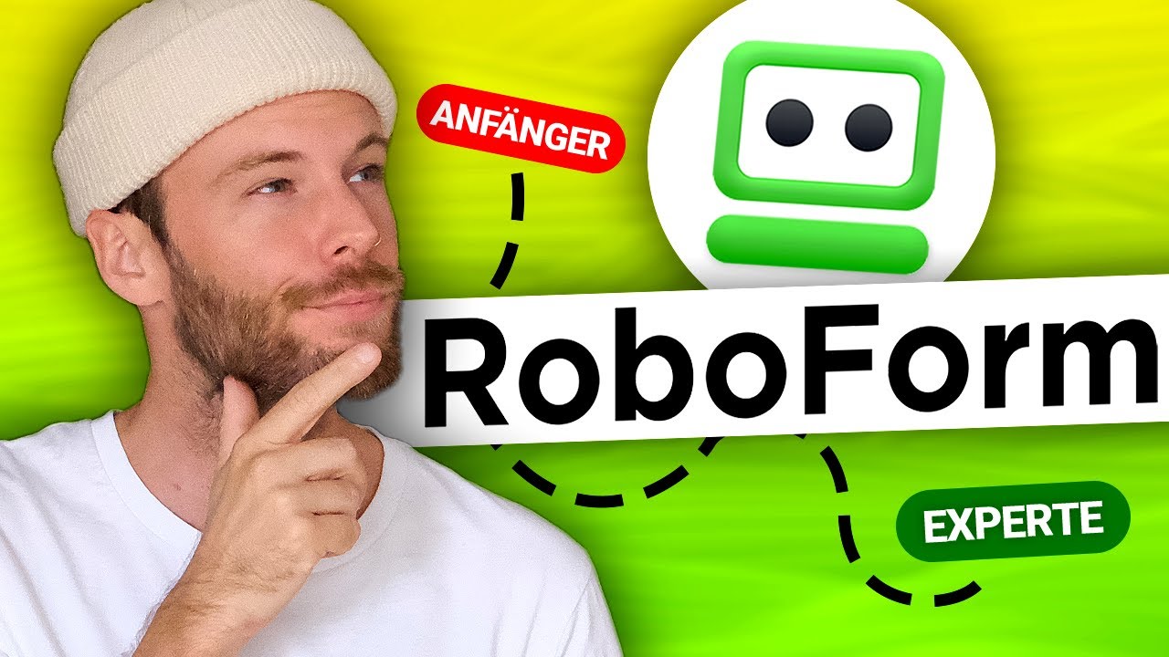RoboForm Tutorial | RoboForm Anleitung für Anfänger