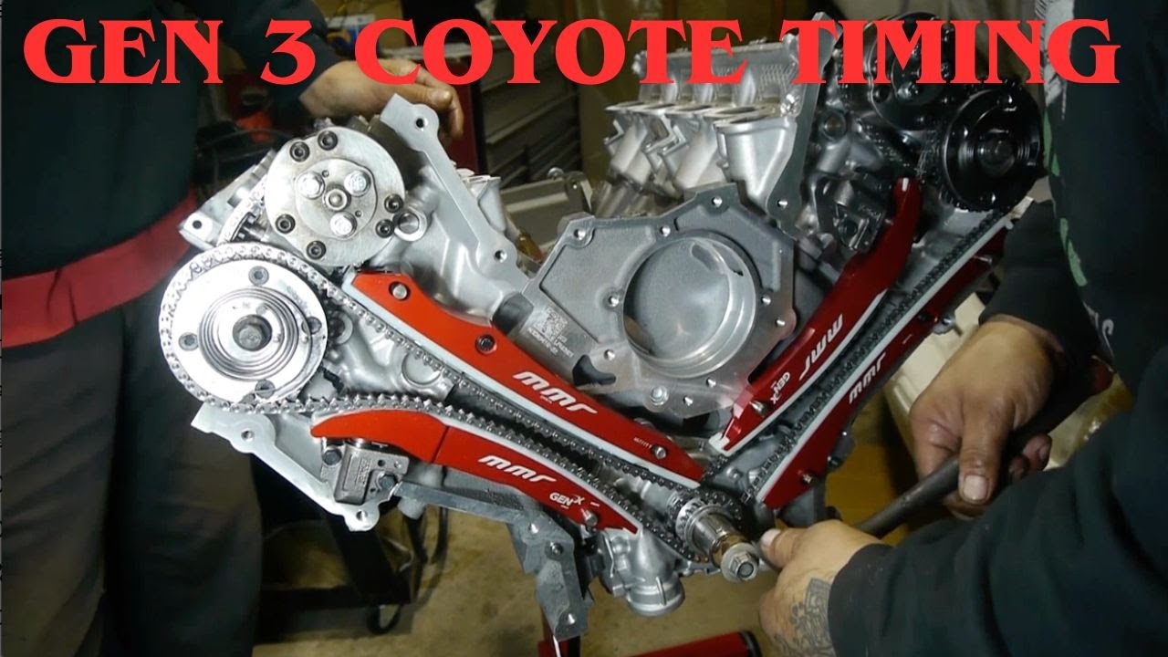 Generation 3 Ford  Sleeved Coyote Timing & Installation