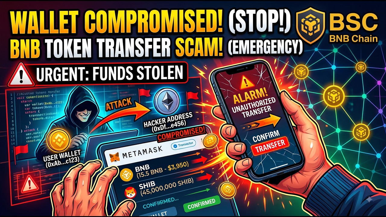 Compromised Wallet Token Transfer on BNB Chain