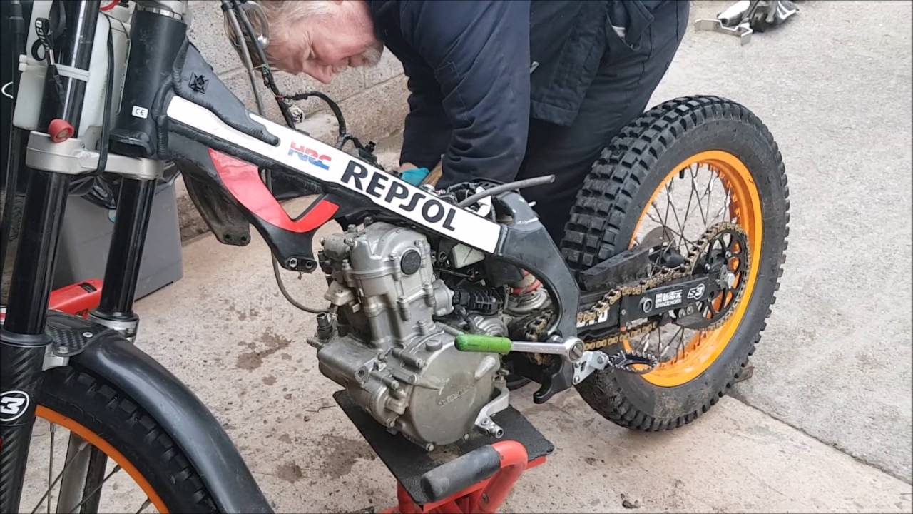 Montesa 4rt Hydro Locked Engine Stripdown & Rebuild