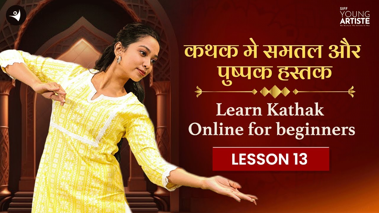Kathak main Samatal and Pushpak Hastak | Kathak Dance Lessons for Beginners #kathak