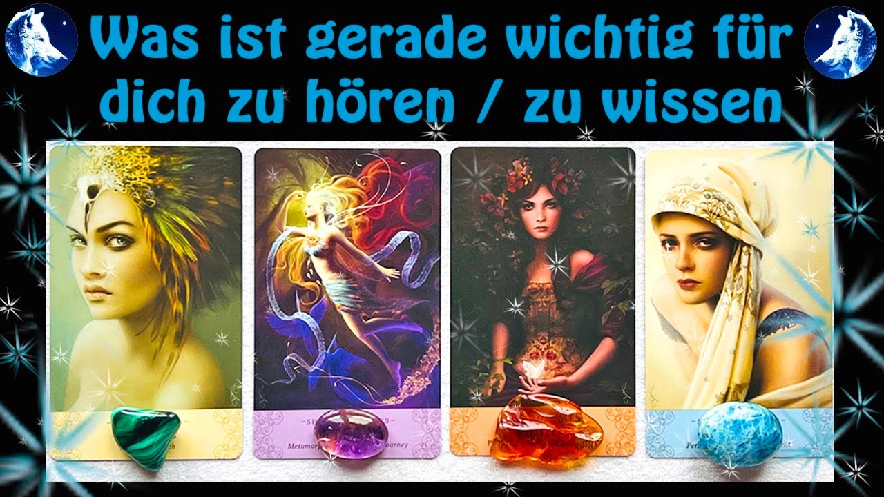 🤍🐺 Was ist gerade 🌸wichtig🌸 für dich zu wissen / hören🤍🐺 Auswahlorakel ☆ Tarot☆zeitlos