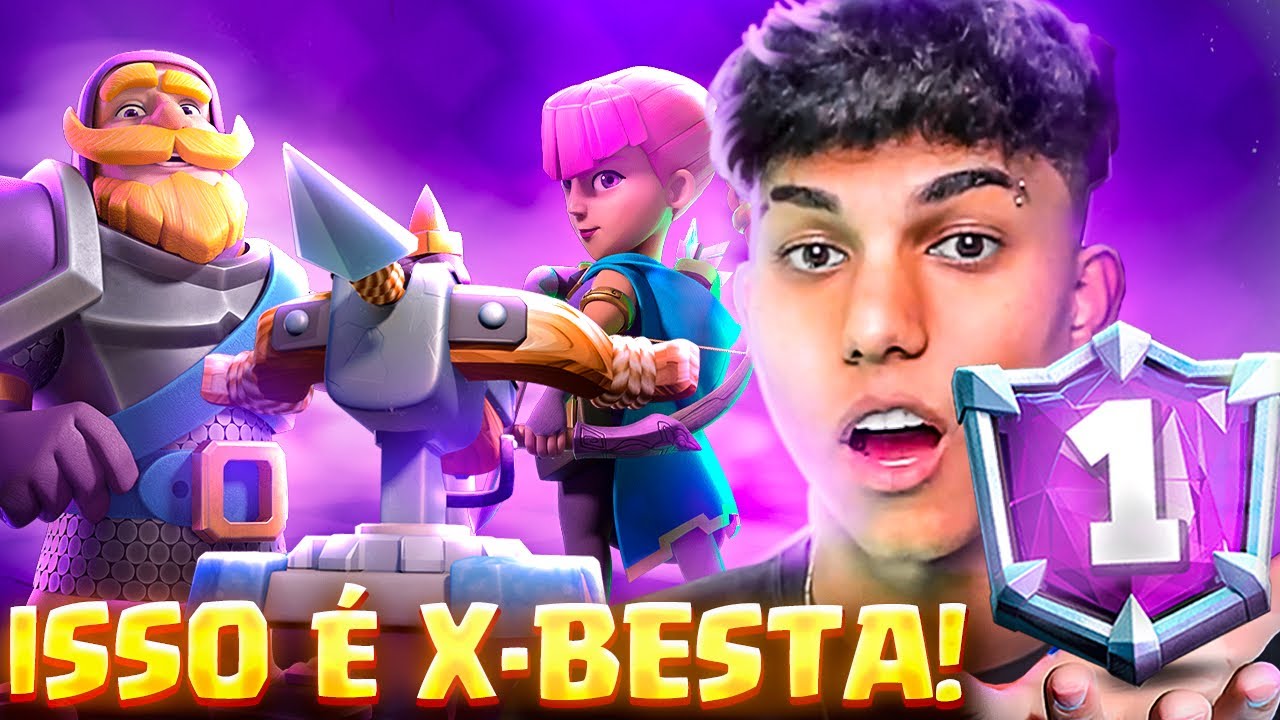 ESSE É O DECK MAIS UTILIZADO NA MAIOR CAMPEÃO DO CLASH ROYALE!