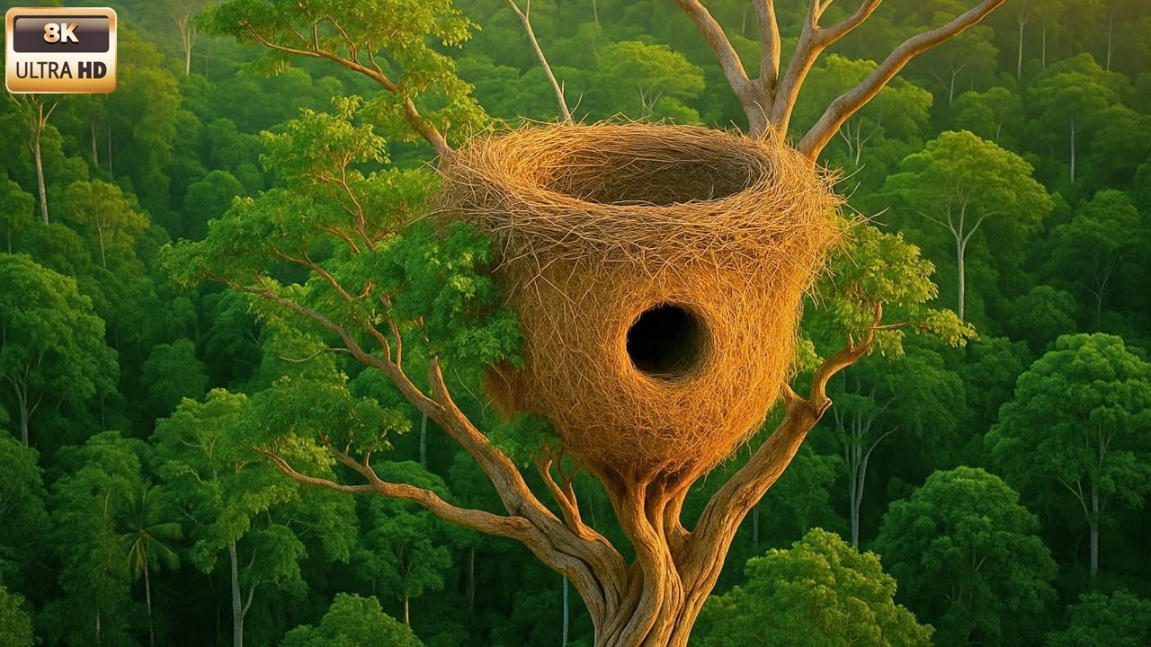 Você Não Vai Acreditar Que Pássaros Constroem Isso – Top 20 Ninhos Surpreendentes!