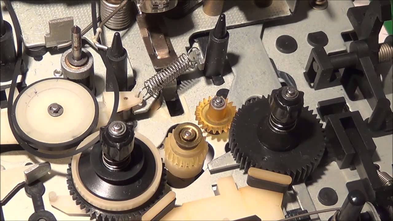 Sharp GF-9595 Belts and Pinch Roller Replacement