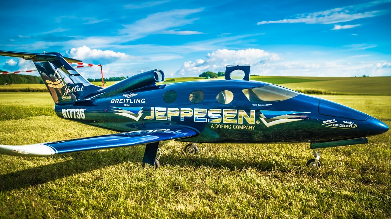 ULTRA FAST! EPIC VICTORY RC TURBINE MODEL TOMAHAWK BUSINESS JET DEMONSTRATION FLIGHT