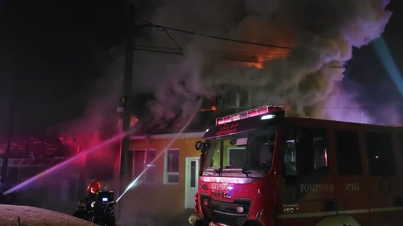 Incendiu in Bucuresti 14.01.2026