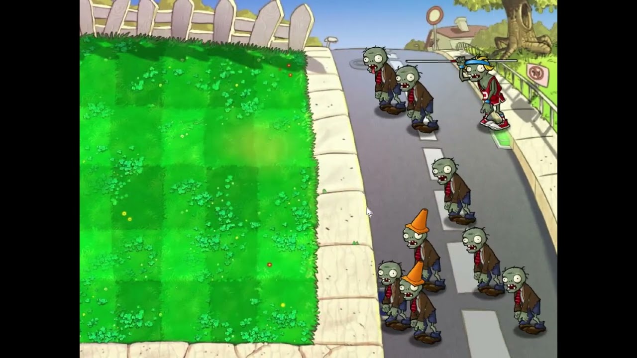 Прохождение Plants vs  Zombies №2