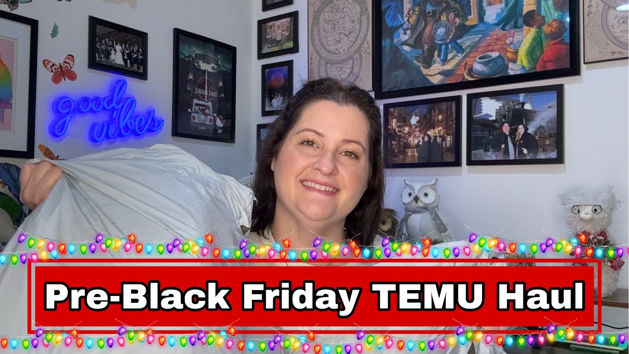 ✨ Предварительная распродажа TEMU в преддверии Черной пятницы! 2025 ✨🎄❤️