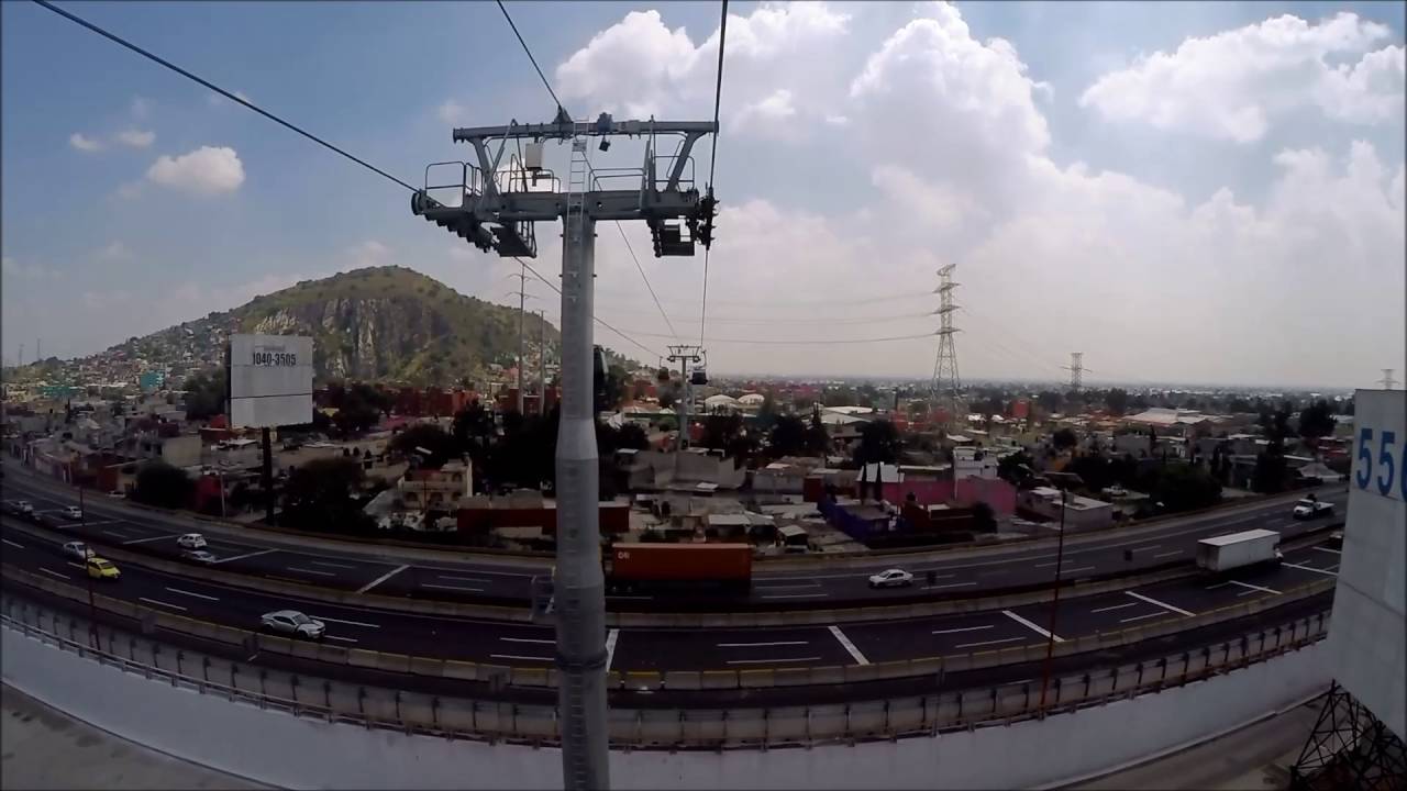 Recorrido MexiCable Ecatepec 1, Ciudad de Mexico