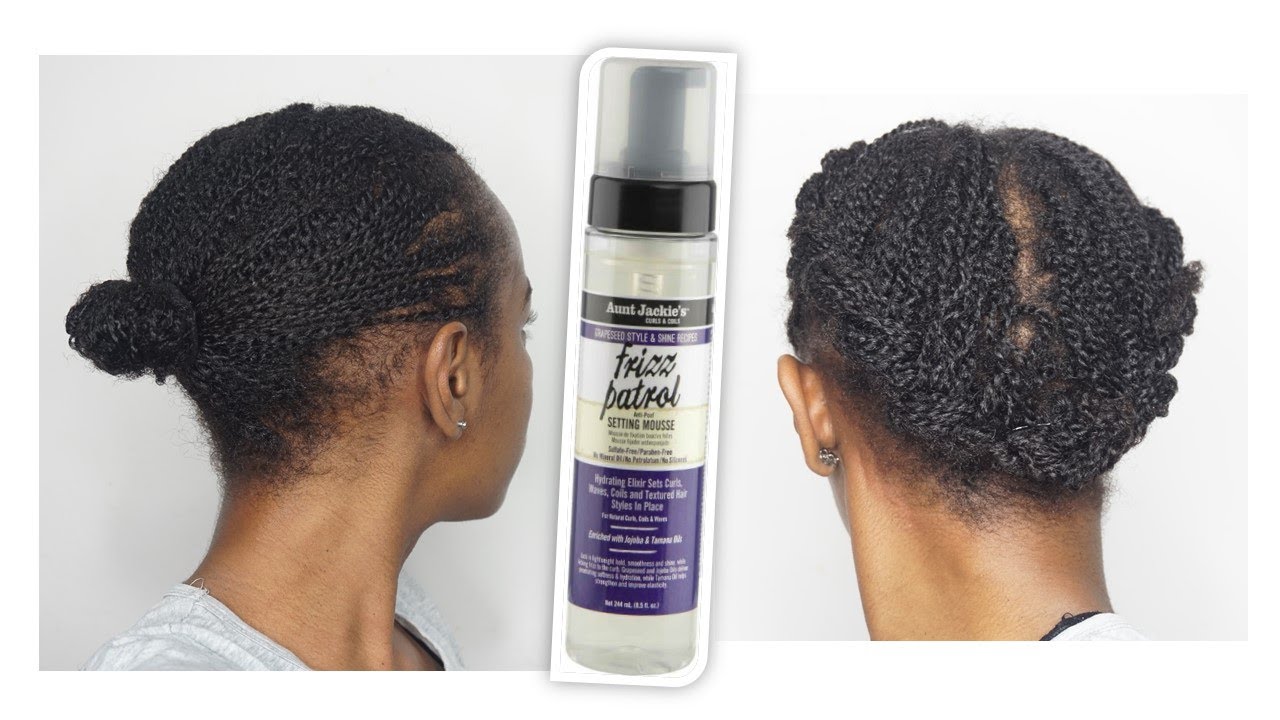 Mini Twists with MOUSSE ft. Aunt Jackie's Grapeseed Frizz Patrol