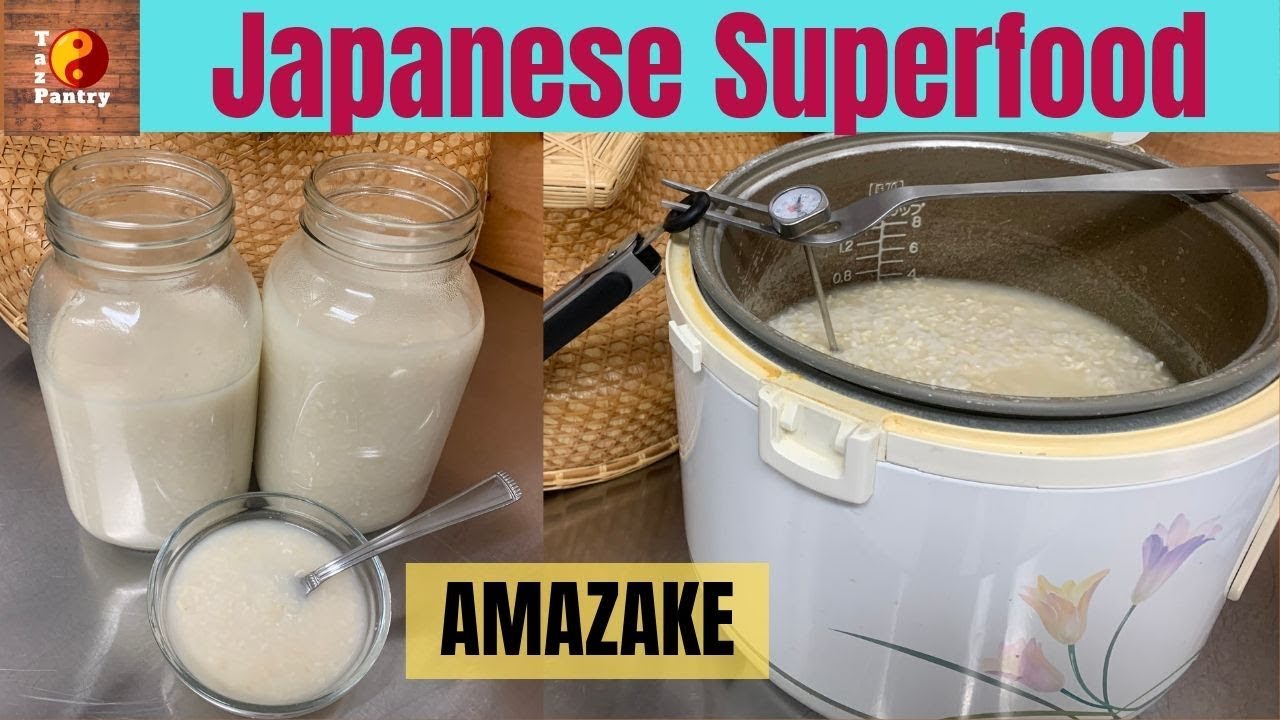 Amazake Energy Drink in Rice Cooker | Japanese Superfood Anti Aging