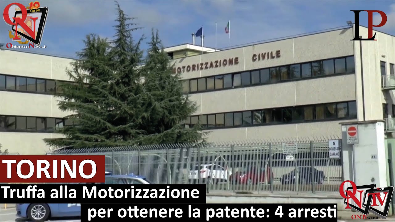TORINO - Truffa alla Motorizzazione per ottenere la patente: 4 arresti