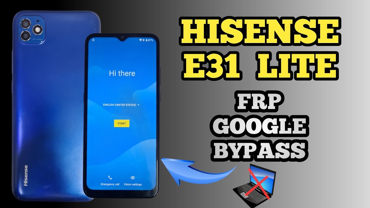 Hisense E31 Lite Frp Bypass | Hisense New Model Google Bypass | Za Mobile