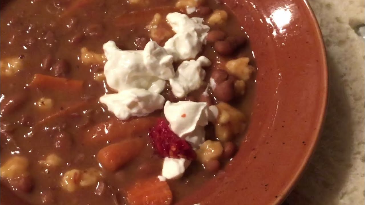 Bableves - Hungarian Bean Soup