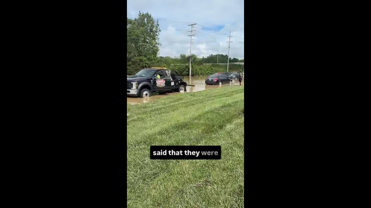 Cars stuck in east Columbus