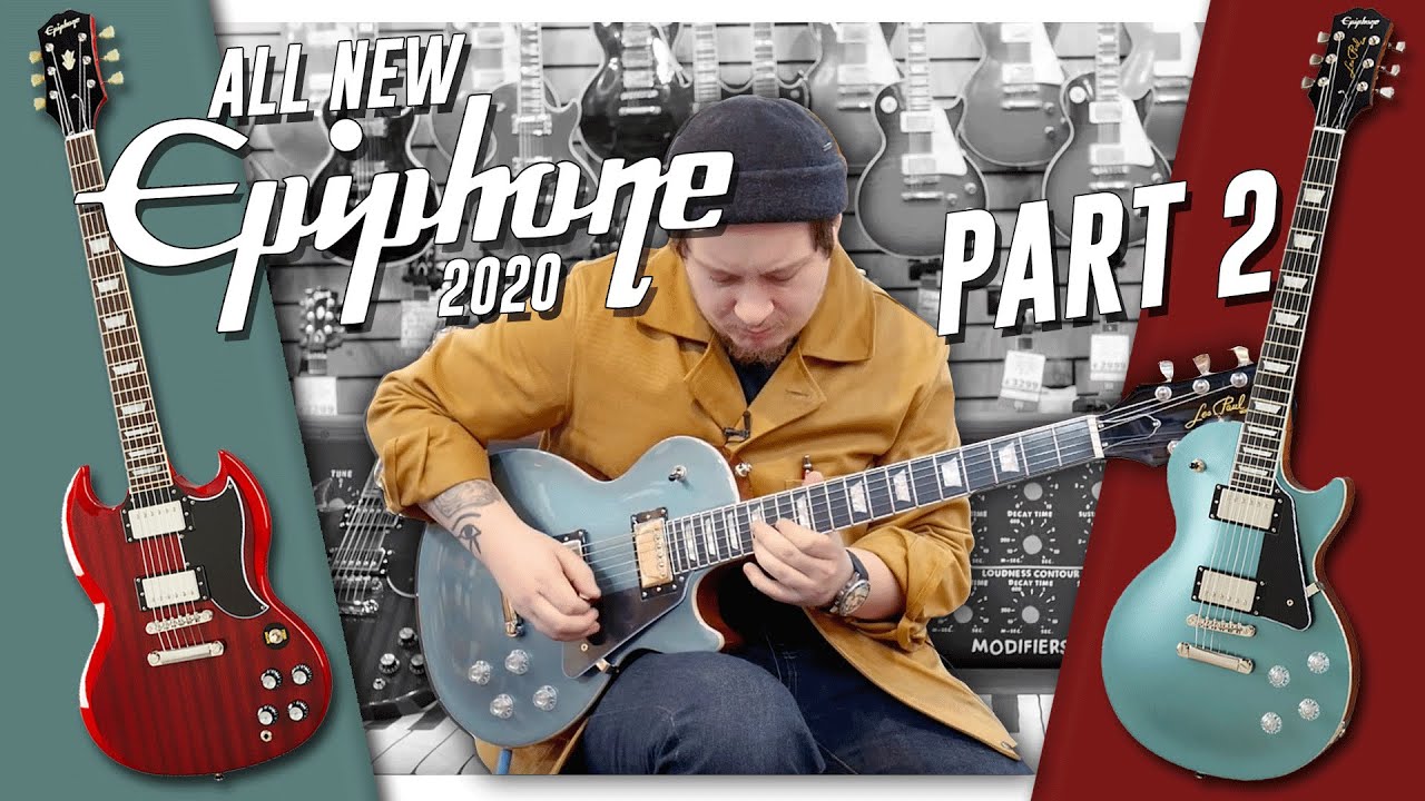 Brand New Epiphone 2020 Guitars - PART 2