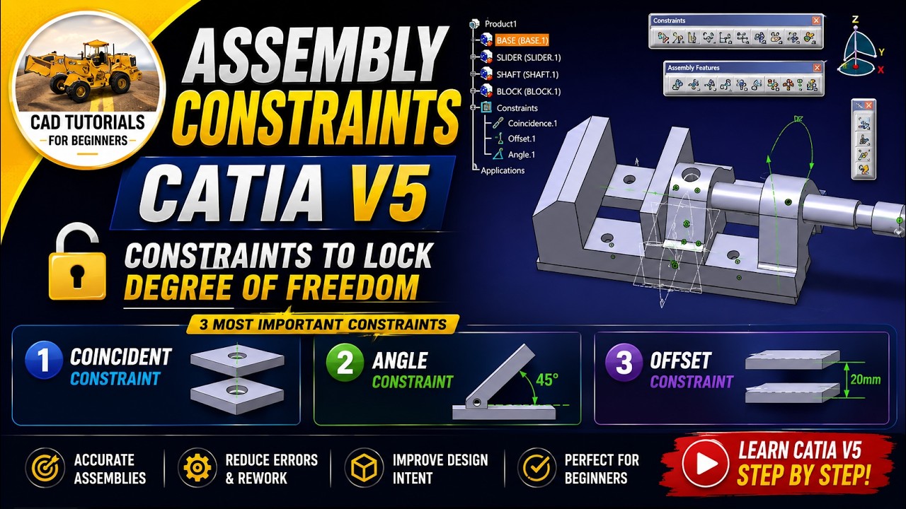 ОГРАНИЧЕНИЯ СБОРКИ CATIA V5