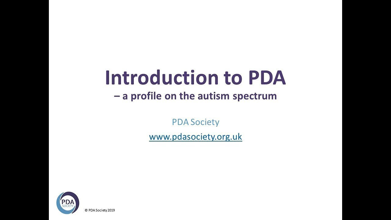 Webinar: Pathological Demand Avoidance (PDA) Edited