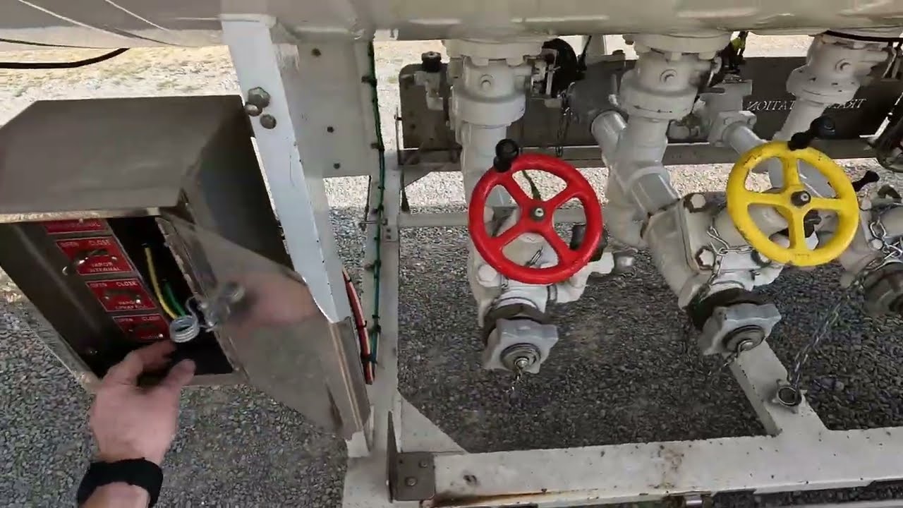 POV Day in the life of a truck driver | Delivering a load of propane to a customer location