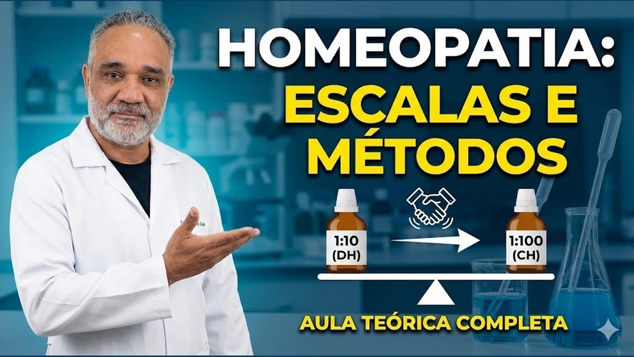 Homeopatia: Escalas Centesimal (CH) e Decimal (DH) e Métodos de Preparo
