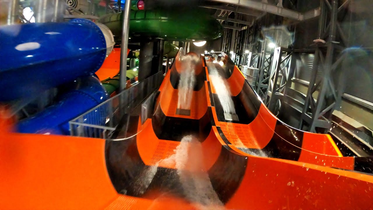 TIGER'S RACE Dueling Funnel Slide | Suntago Park of Poland