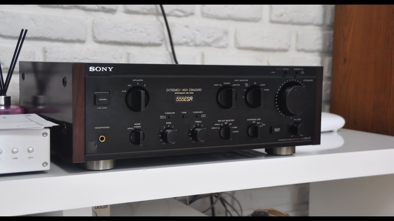 Новый(ну почти) Sony TA-F555ESR