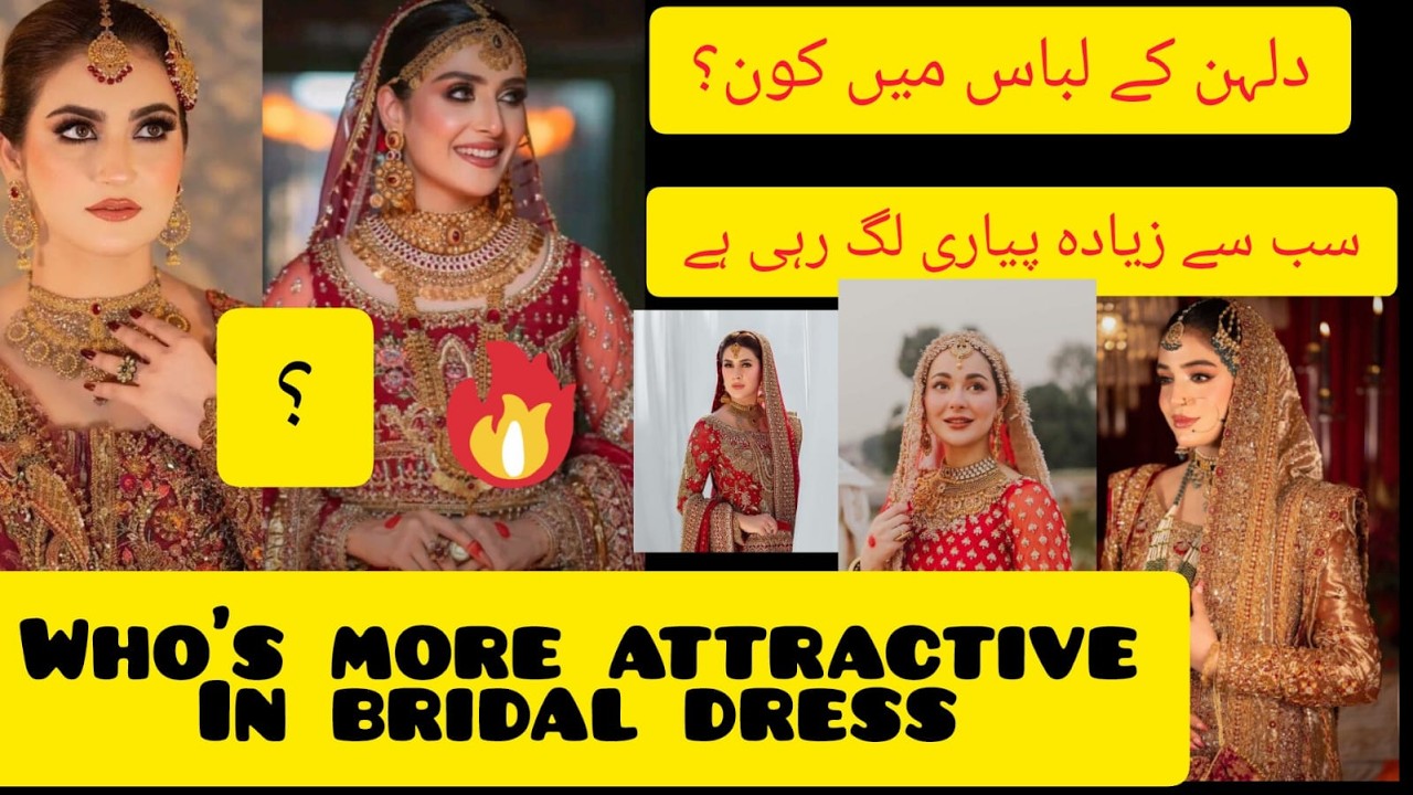 Drama Actresses In Their Bridal Looks|| Pakistani Film Industry|| Actors And Actresses Biography