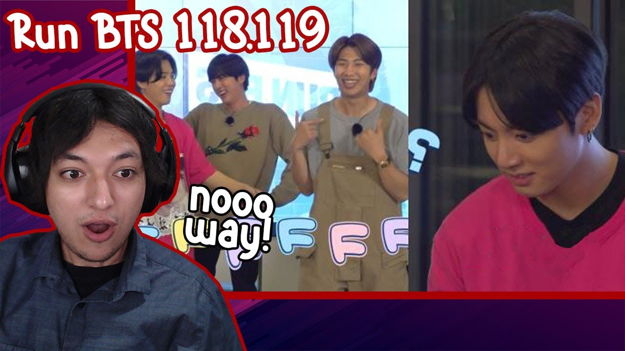 The Ultimate Plot Twist! - RUN BTS 118 119 Reaction